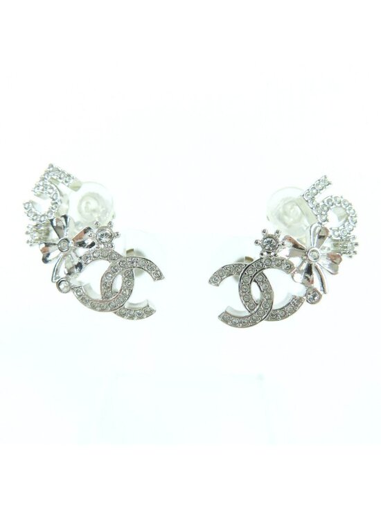 Chanel Jewelry - Chanel B23 P Coco Mark Clover No.5 Rhinestone